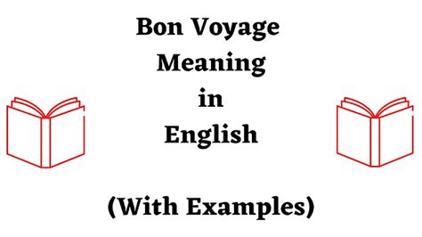 bon voyage in tagalog sentence